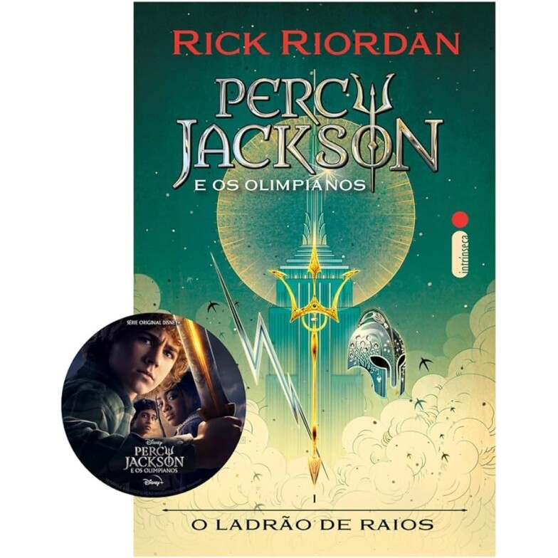 Livro O Ladrão de Raios - Rick Riordan