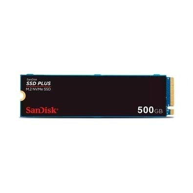 SSD SanDisk Plus 500GB NVMe M.2 PCle Gen3 - SDSSDA3N-500G-G26