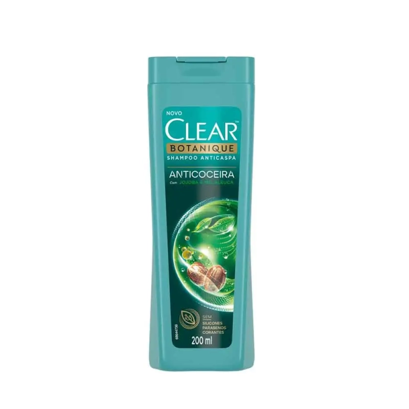 Shampoo Anticaspa Anticoceira Clear 200ml