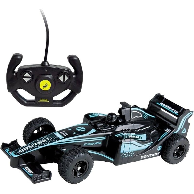 Carrinho com Controle Remoto sem Fio Racing Recarregável 4 Funções DM Toys