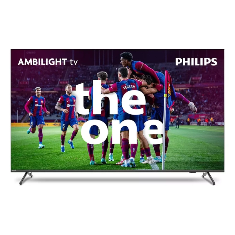 Smart TV Philips 55" Ambilight THE ONE UHD 4K LED Google TV - 55PUG8808/78