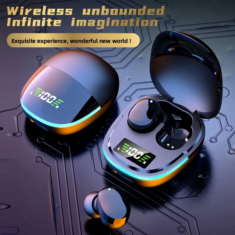 TWS G9S Fones De Ouvido Bluetooth Fones De Ouvido Sem Fio HiFi Headset