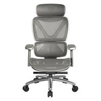 Cadeira Office ThunderX3 XTC Mesh Até 150Kg Reclinável Braço 3D Cilindro de Gás Classe 4 Nylon Cinza - 80902