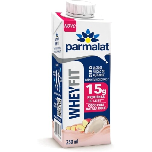 Bebida Láctea Parmalat WheyFit Coco com Batata Doce 15g de Proteína - 250ml