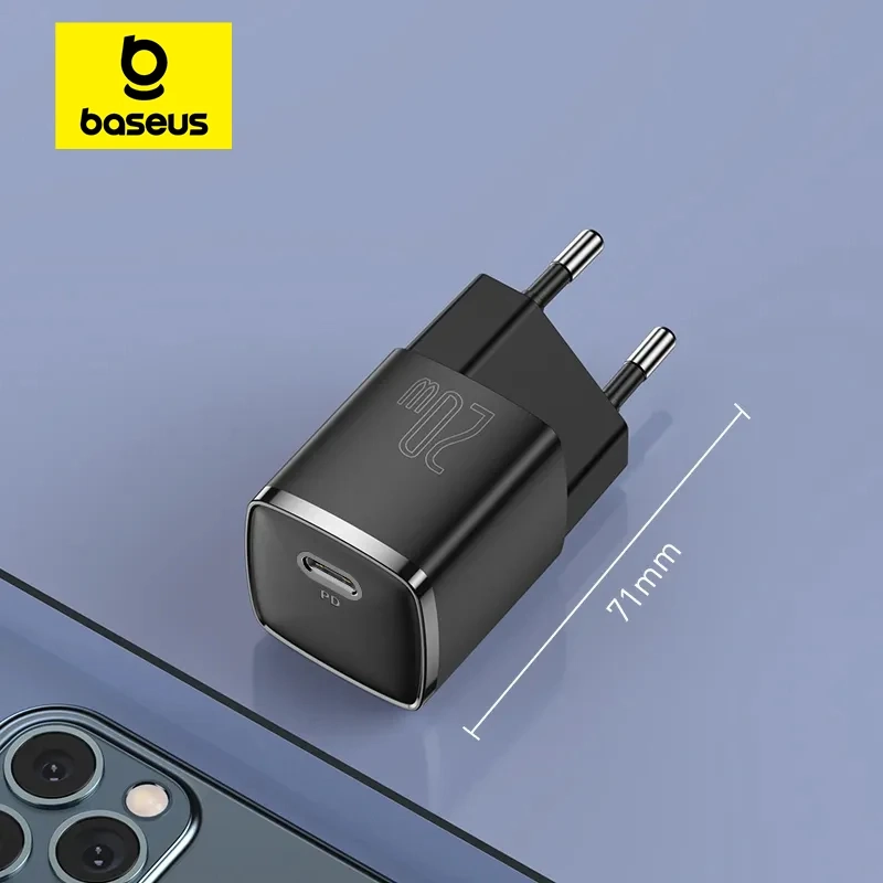 Carregador Baseus Portátil USB C 20W