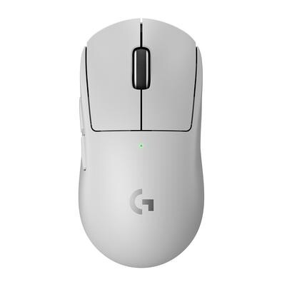 Mouse Gamer Sem Fio Logitech G Pro X Superlight 2 com Lightspeed 32000 DPI Sensor Hero 2 com Bateria Recarregável