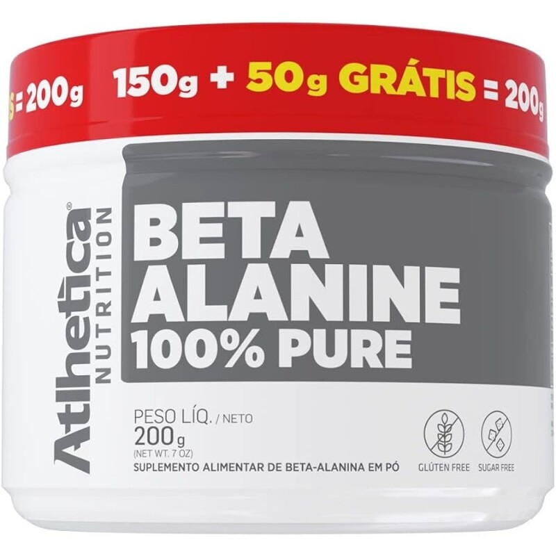 Beta Alanine Atlhetica Nutrition - 200g 100% Pure