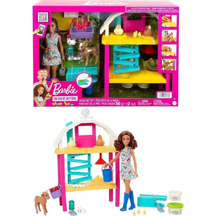 Barbie Playset Diversão na Fazenda HGY88