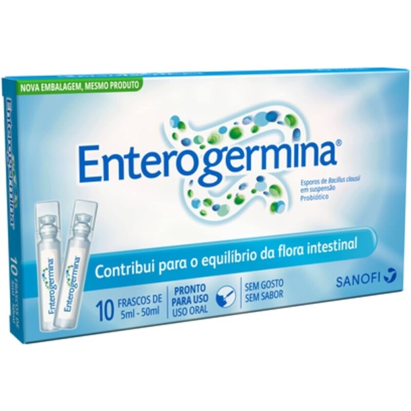 Enterogermina Probiótico 5ml - 10 unidades