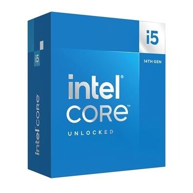 Processador Intel Core i5-14600K 14ª Geração 5.3 GHz Max Turbo Cache 24MB 14 Núcleos 20 Threads LGA1700 - BX8071514600K