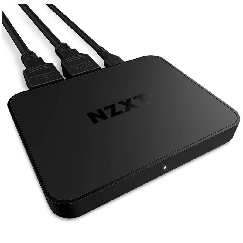Placa de Captura de Vídeo Externa para Streaming NZXT Signal HD60 1080p para Mac e PC HDMI e USB - ST-EESC1-WW
