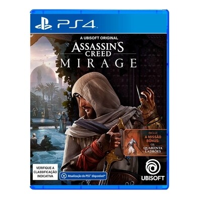 Jogo Assassin’s Creed Mirage - PS4