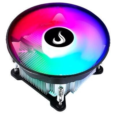 Cooler para Processador Gamer Rise Mode X3 RGB Intel 120mm Preto - RM-ACX-03-RGB