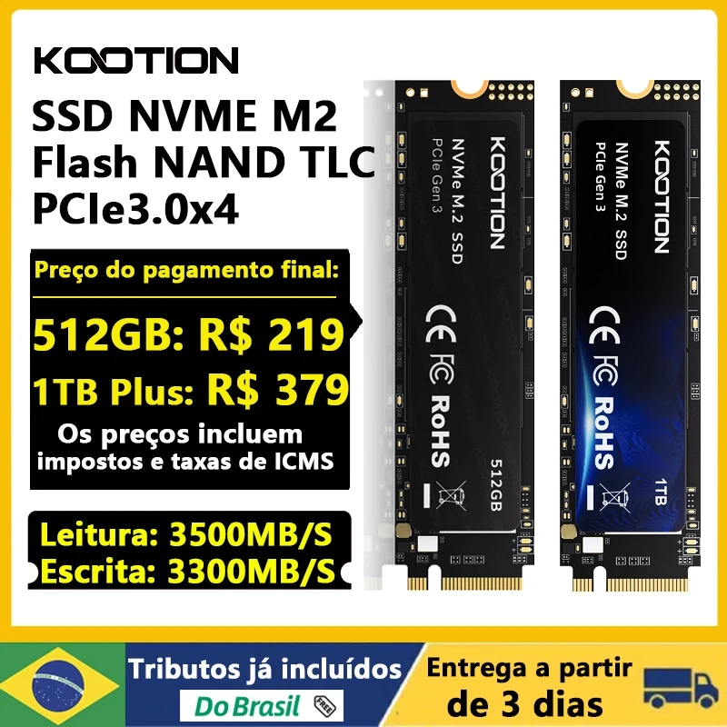 SSD Kootion X15 256GB Lite M.2 NVMe