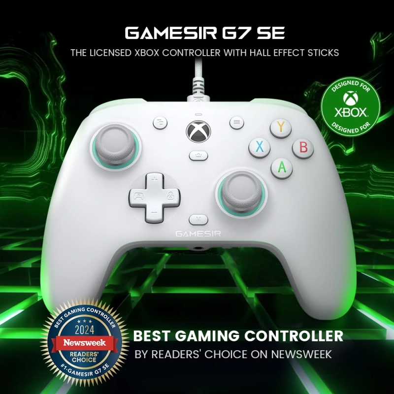 Controle com Fio GameSir G7 SE - Xbox One, Series X|S & PC