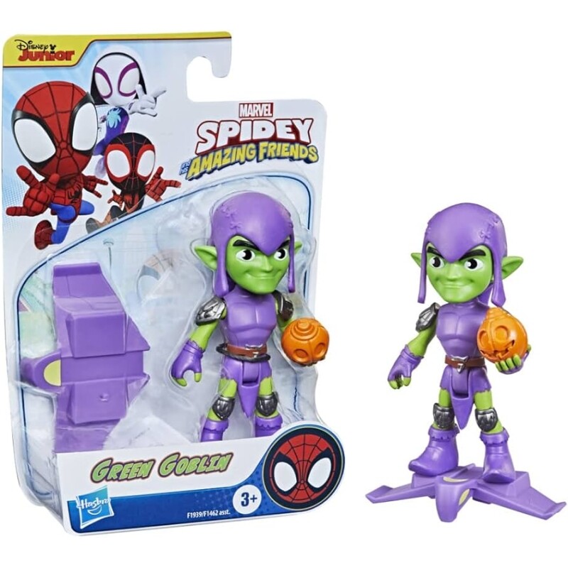 Brinquedo Marvel Boneco Duende Verde Spidey