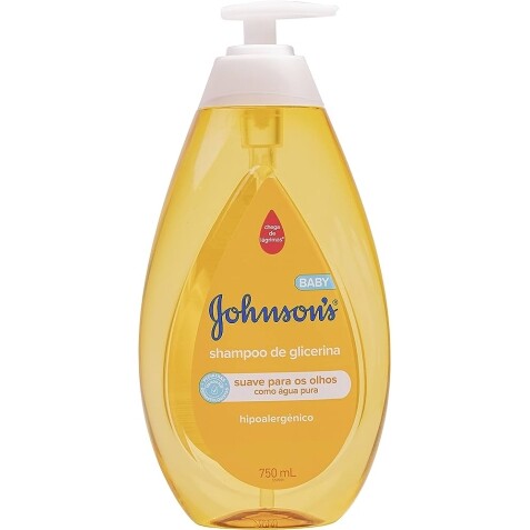 Johnson's Baby Shampoo Para Bebê De Glicerina 750ml