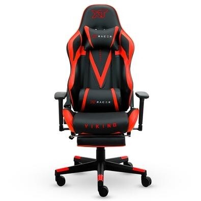 Cadeira Gamer XT Racer Viking Series Até 120kg Com Almofadas e Apoio de Pés Reclinável - XTR-026
