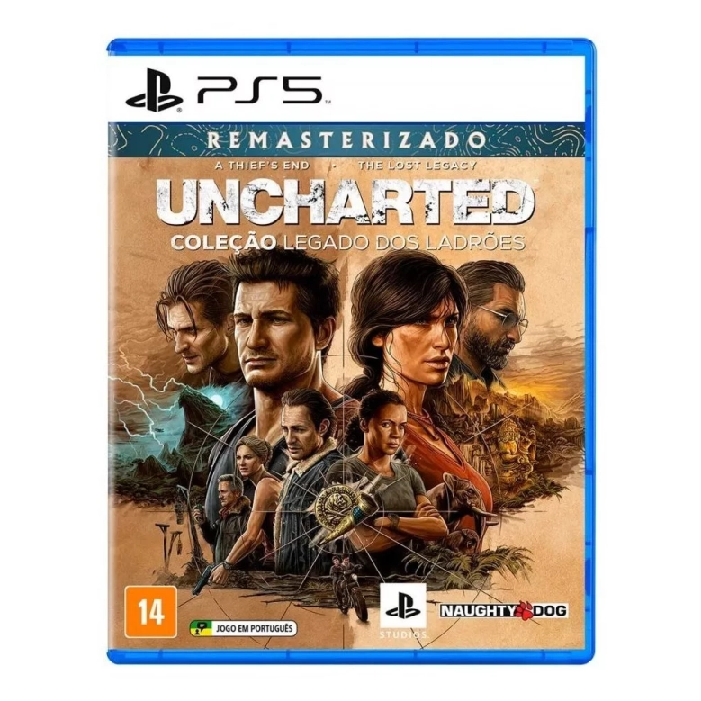 Jogo Uncharted: Legacy Of Thieves Collection - PS5
