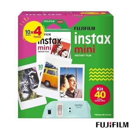 Filme Instantâneo Fujifilm Instax Mini - 40 poses