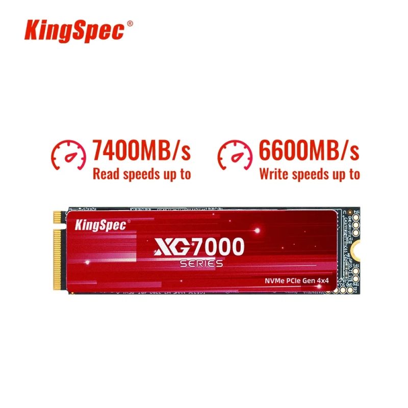 SSD KingSpec M2 NVMe 512g PCIe 4.0 Gen4