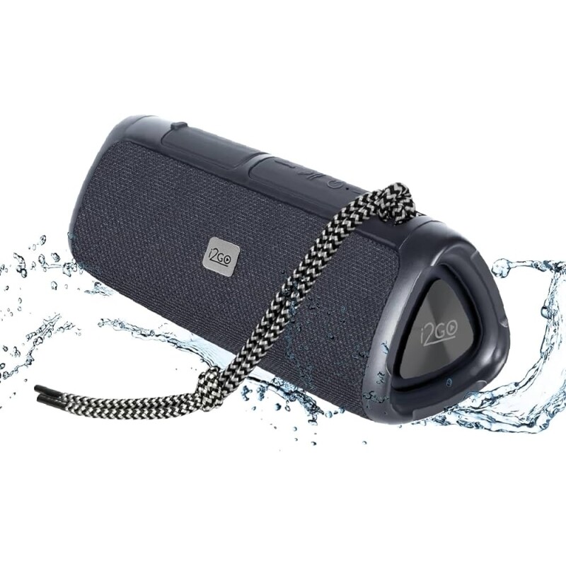 Caixa de Som Bluetooth i2GO 3 Angle Sound 12W RMS Resistente à Água - PROOTH056