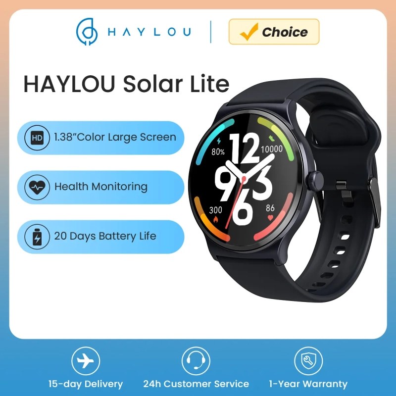 Smartwatch Haylou Solar Lite 1,38"