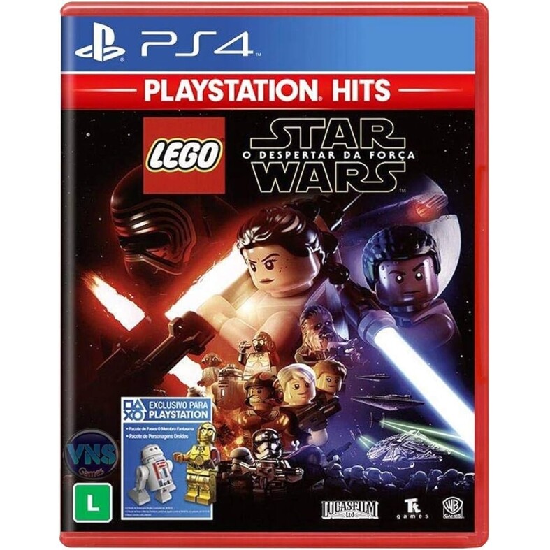 Jogo LEGO Star Wars The Force Awakens - PS4