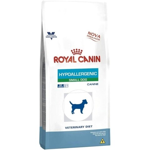 Ração Royal Canin Veterinary Hypoallergenic Small Cães Adultos 7,5Kg