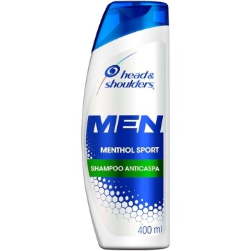 Shampoo Anticaspa Head & Shoulders Men Menthol Sport - 400ml