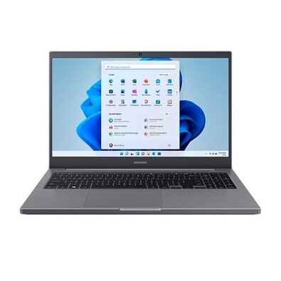 Notebook Samsung Celeron-6305 4GB SSD 256GB Intel UHD Graphics Tela 15,6" FHD W11 - NP550XDA-KP3BR