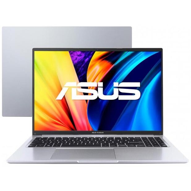 Notebook Asus Vivobook 16 i7-1255U 8GB SSD 256GB Intel UHD Graphics Tela 16” FHD KeepOS - X1605ZA-MB310