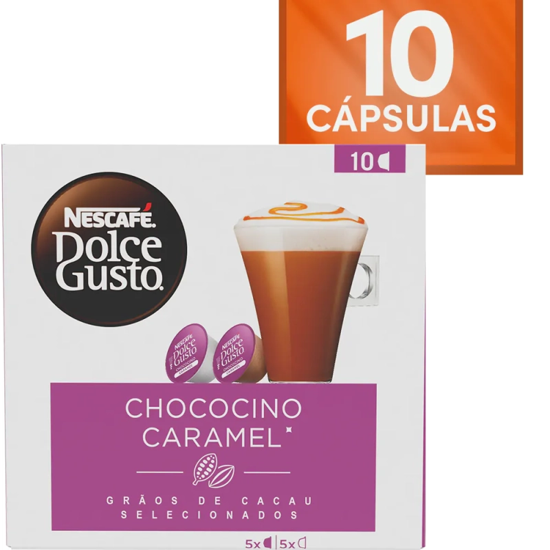 Cápsulas Nescafé Dolce Gusto Chococino Caramel