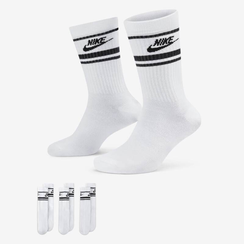 Meia Nike Sportswear Everyday Essential (3 Pares) - Unissex