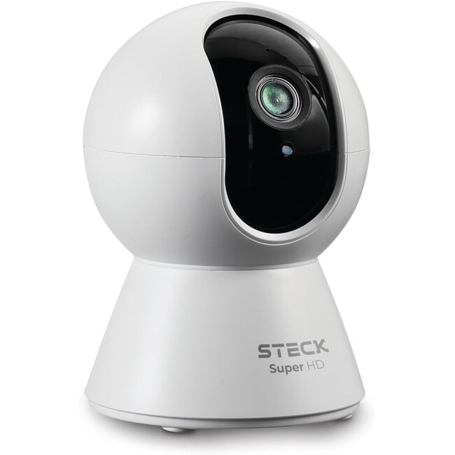 Câmera de Segurança Interna Ptz 360 Super HD (3mp) WI-FI Áudio BI-Direcional Detecção de Som e Movimento Visão