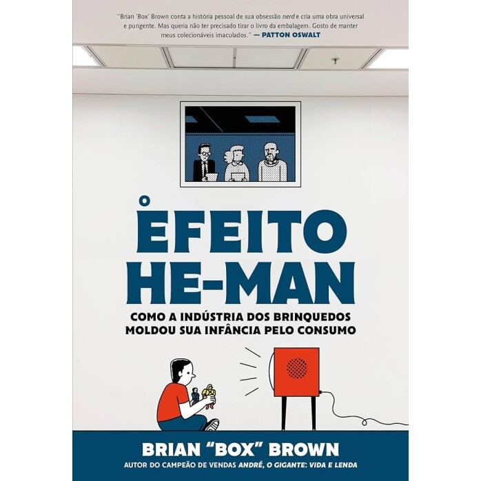 Livro O efeito he-man - Box Brown