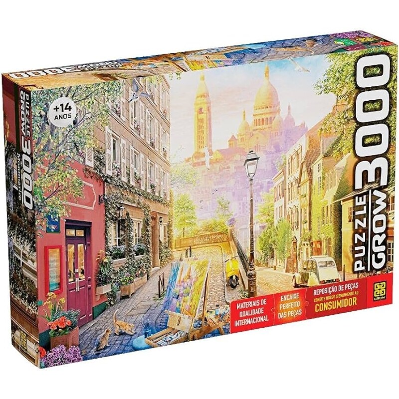 Puzzle 3000 Peças Montmartre