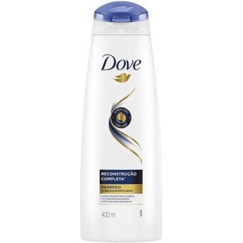 2 Unidades Shampoo Dove Reconstrução Completa - 400ml