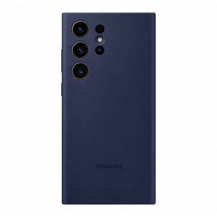 Capa Silicone Galaxy S23 Ultra - Azul Marinho