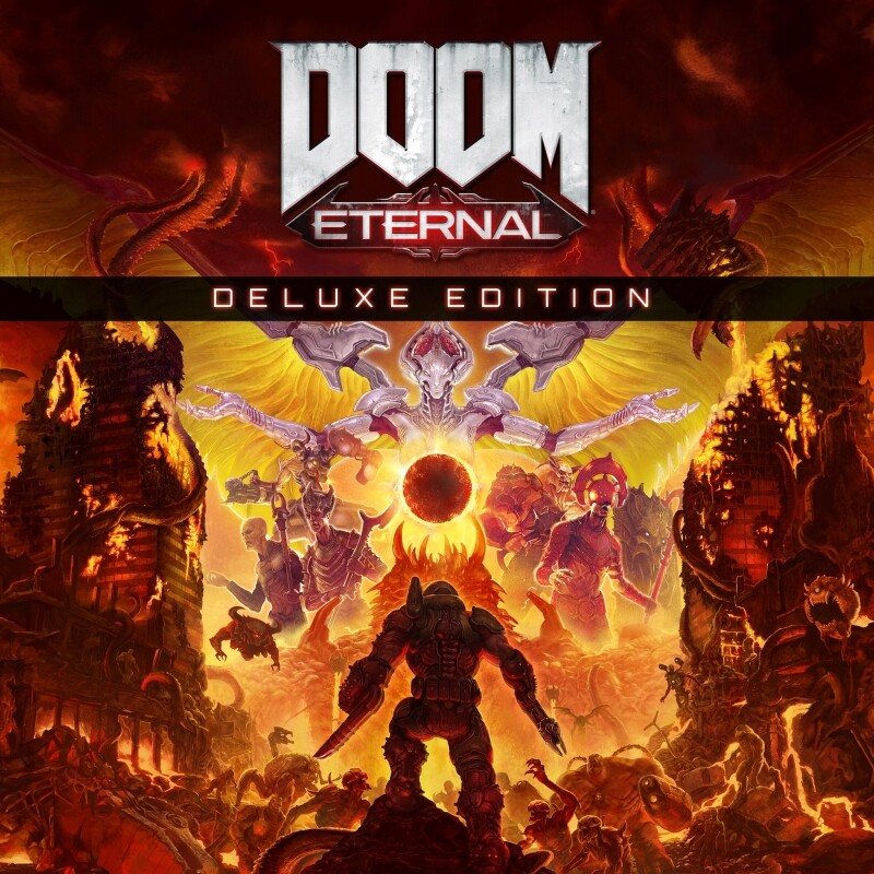 Jogo DOOM Eternal Deluxe Edition - PS4 & PS5