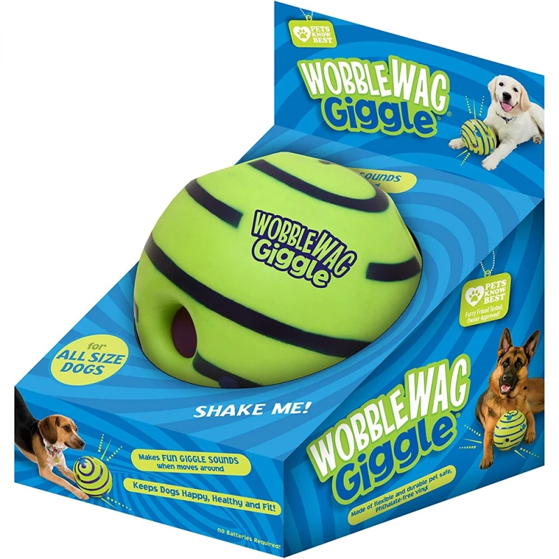 Brinquedo para Animais de Estimação Wobble Wag Toy 10cm