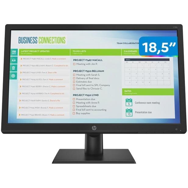Monitor para PC HP V19B 18,5 LED TN Widescreen HD