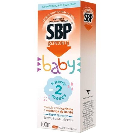 SBP - Baby Loção Repelente Corporal Infantil 100 ml