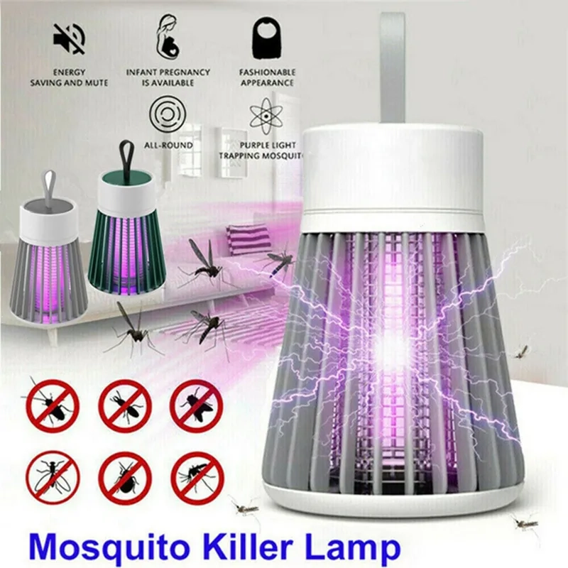 Lâmpada UV Anti Mosquito Carga USB (Sem Bateria)