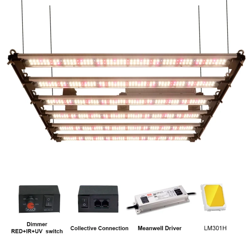 Quantum Board Iluminação Interior Industrial para Plantas LED Samsung LM301H 240