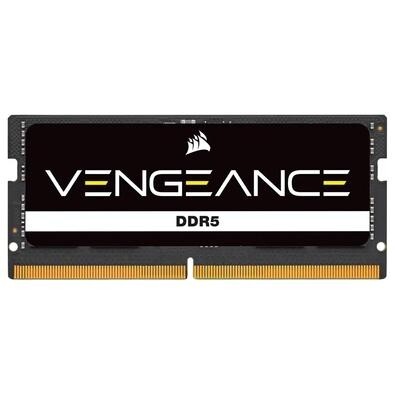 Memória Corsair Vengeance 32GB 4800MHz DDR5 C40 para Notebook Preto - CMSX32GX5M1A4800C40