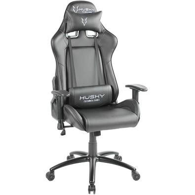Cadeira Gamer Husky Gaming Blizzard Preto Com Almofadas Reclinável Descanso de Braço 2D - HGMA005