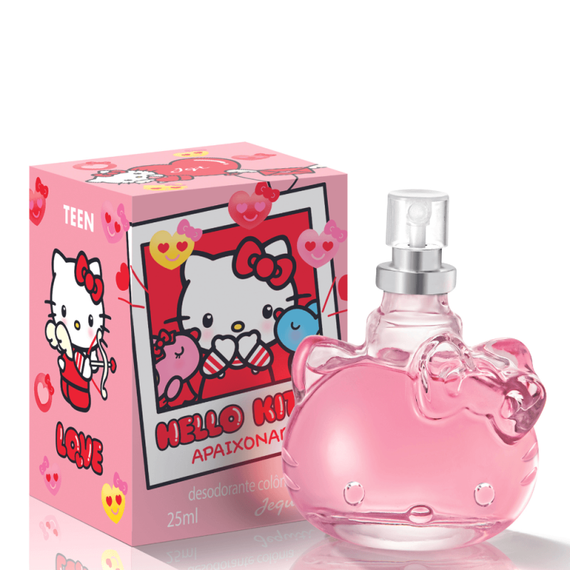 Desodorante Colônia Feminina Hello Kitty Apaixonada 25ML