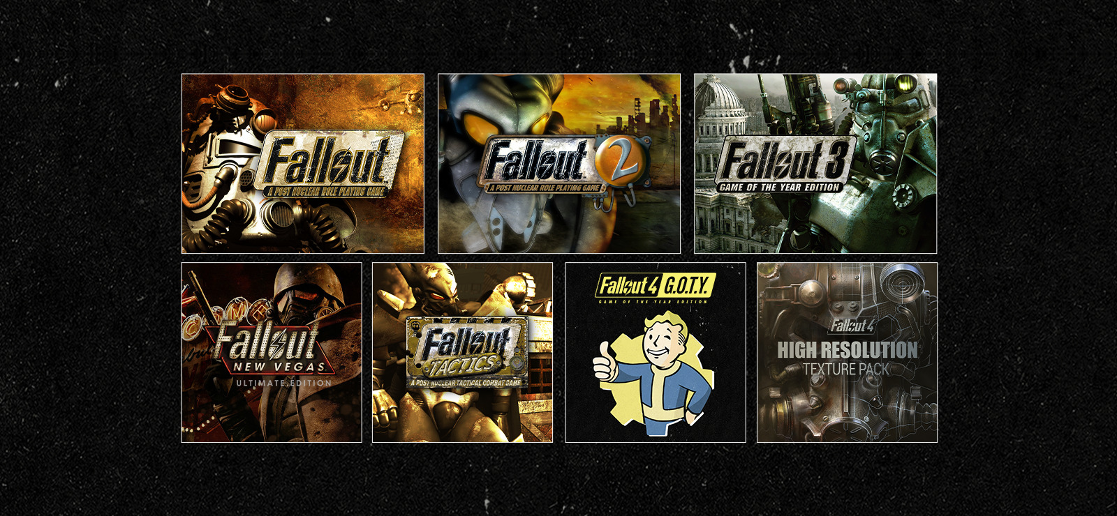 Jogos Fallout Bundle - PC GOG