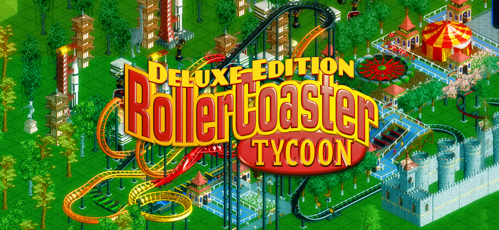 Jogo Roller Coaster Tycoon Deluxe Edition - PC GOG